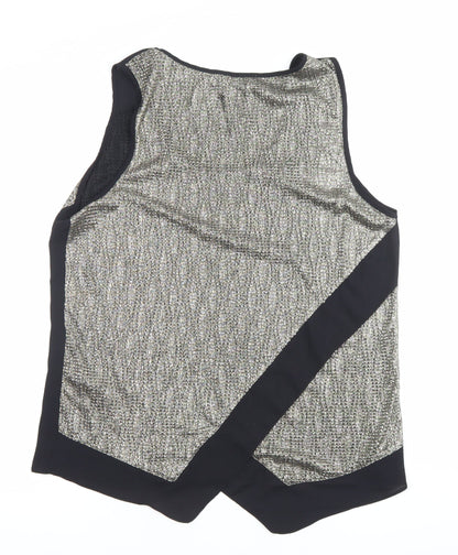 Womens UK Size L Oasis Multicoloured Basic Tank