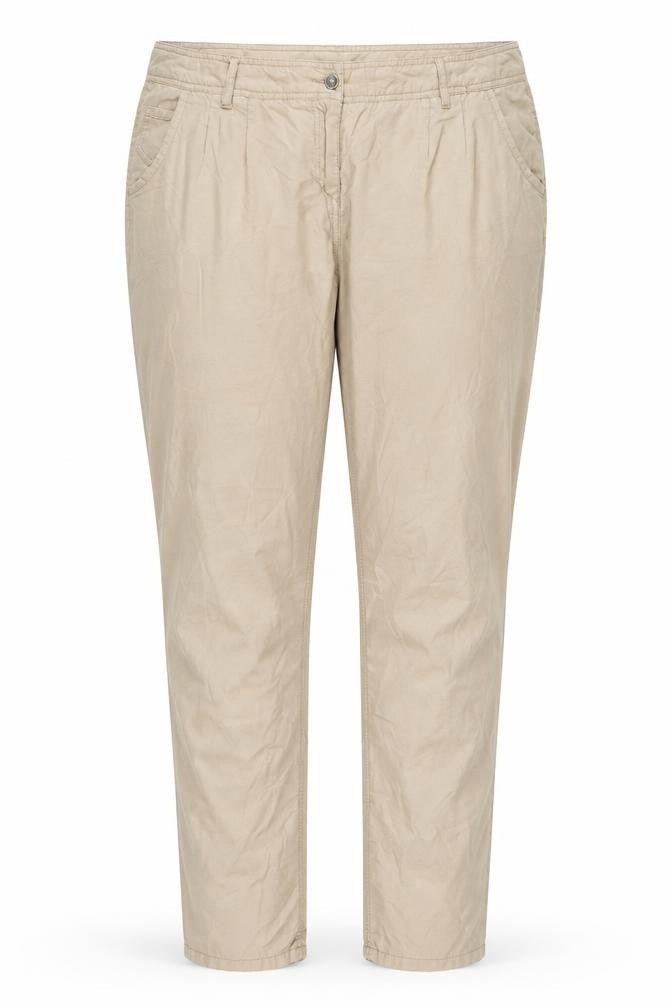 Womens UK Size 18 Dorothy Perkins Regular Fit Chino Beige Trousers