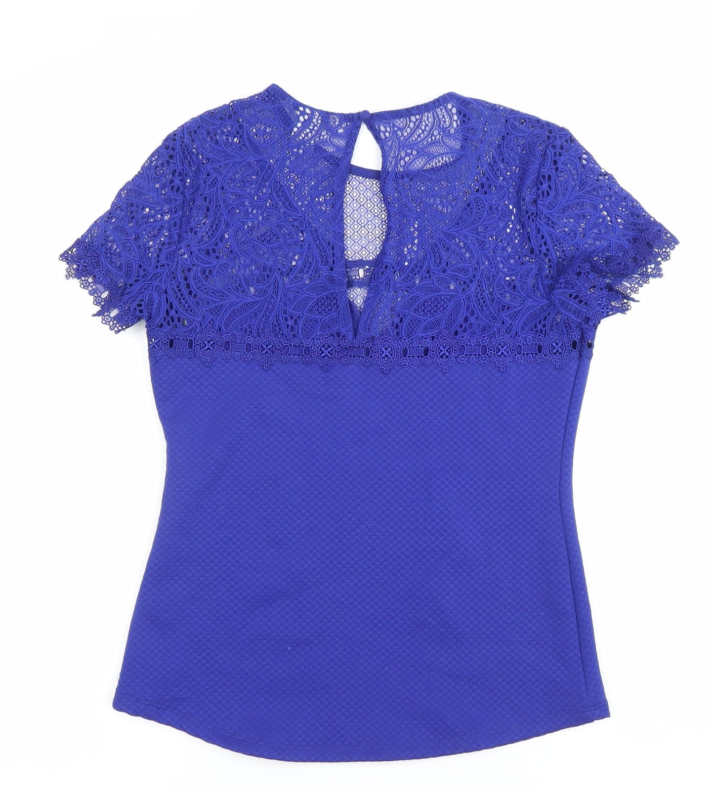 Womens UK Size S H&M Blue Tunic Blouse