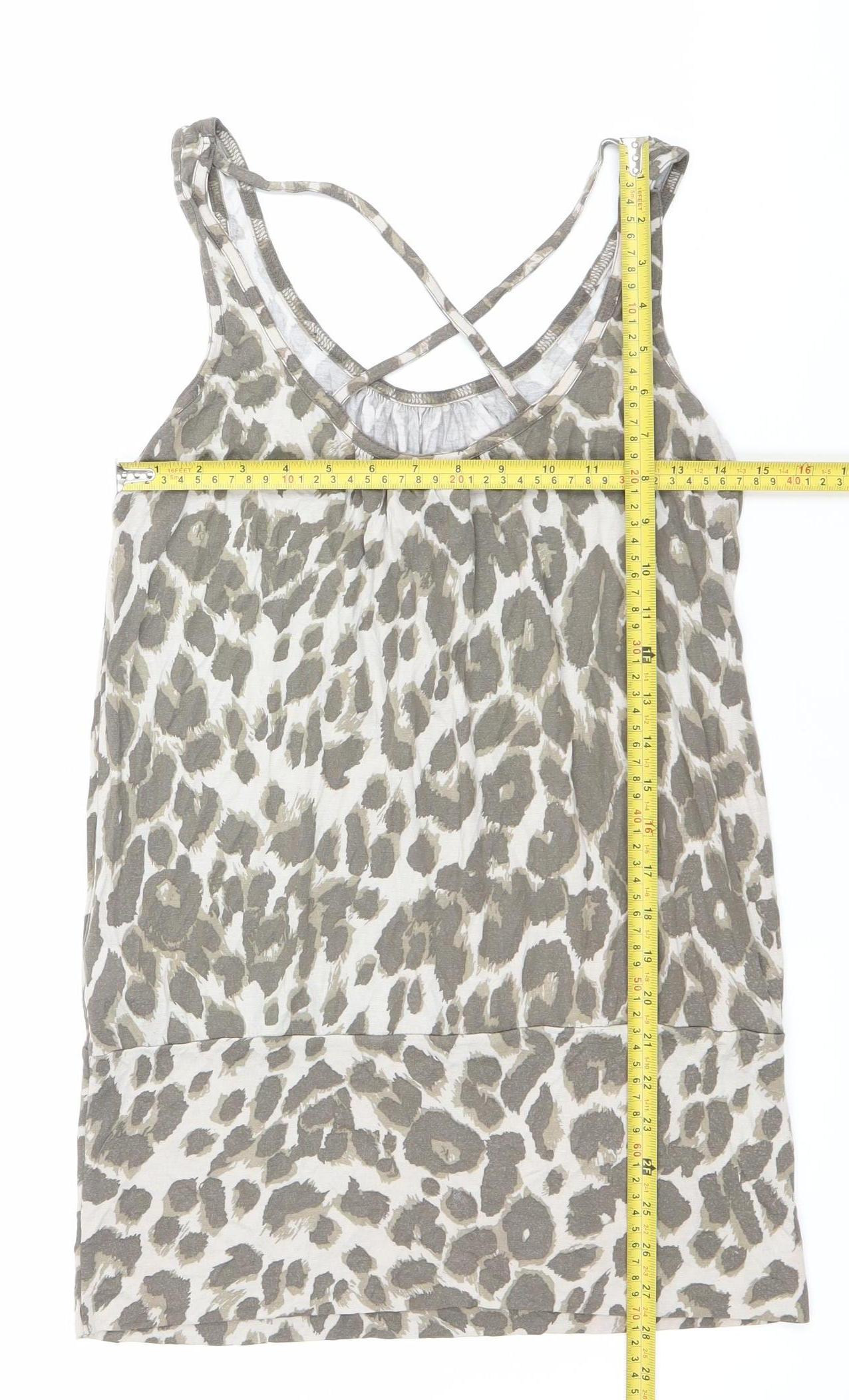 Womens UK Size S H&M Multicoloured Camisole Tank