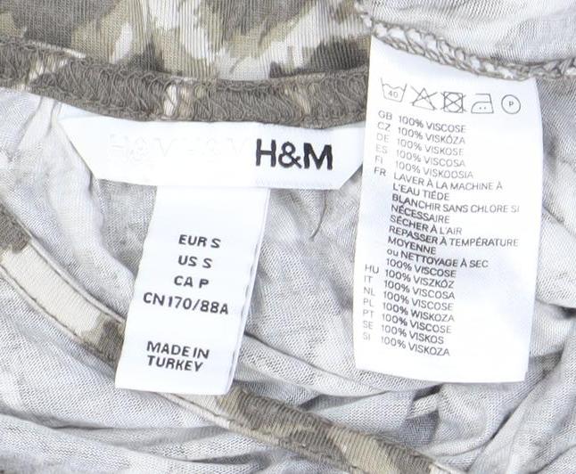 Womens UK Size S H&M Multicoloured Camisole Tank