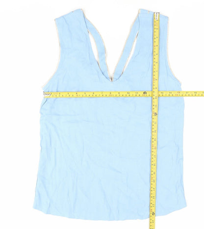 Womens UK Size M Grace & Mila Blue Camisole Tank