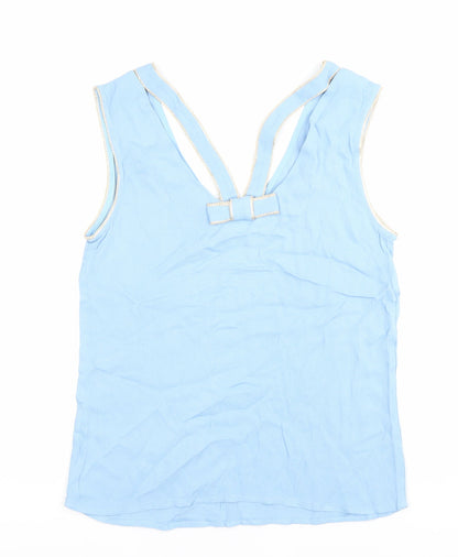 Womens UK Size M Grace & Mila Blue Camisole Tank