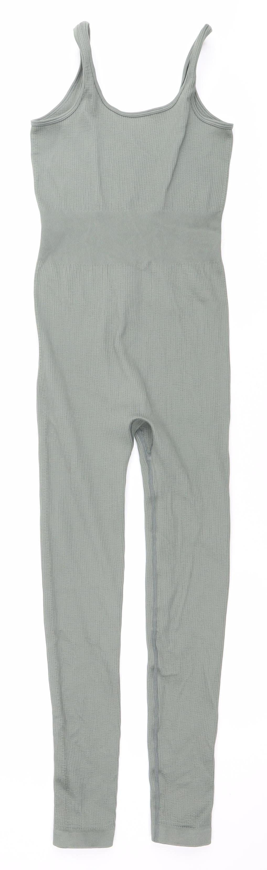 PrettyLittleThing Women’s Green Slim Fit Sleeveless Catsuit Size S