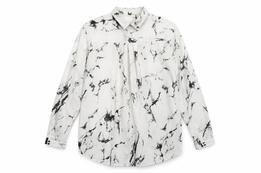 Womens UK Size S Zara White Basic Button-Up