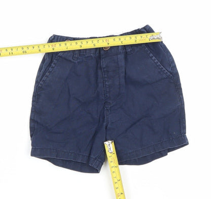 Next Unisex Baby & Toddler Blue Linen Blend Shorts 18-24 Months