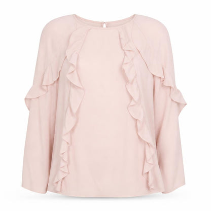 Womens UK Size 12 Atmosphere Pink Tunic Blouse