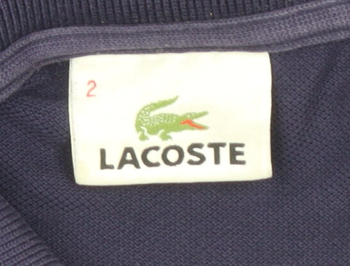 Lacoste Men’s Blue Cotton Polo Shirt S Short Sleeve Classic Fit