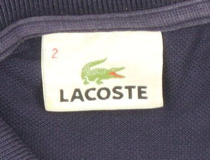 Lacoste Men’s Blue Cotton Polo Shirt S Short Sleeve Classic Fit