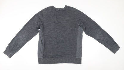 Mens UK Size L Champion Grey Pullover Sweatshirt