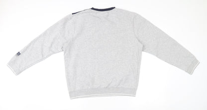 Mens UK Size M FILA Grey Pullover Sweatshirt