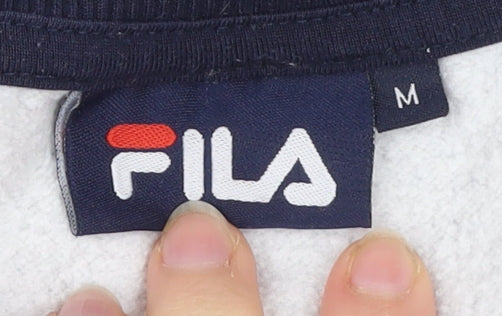 Mens UK Size M FILA Grey Pullover Sweatshirt