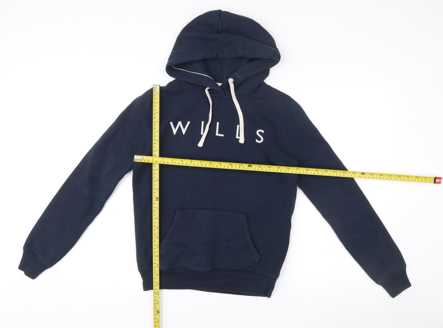 Womens UK Size 8 Jack Wills Blue Pullover Hoodie