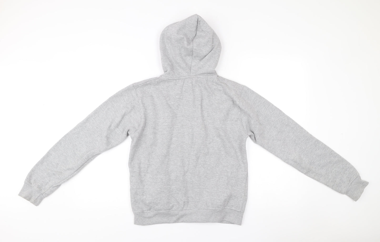 Tottenham Hotspur Boys Grey Pullover Hoodie 13-14 Years Cotton Blend