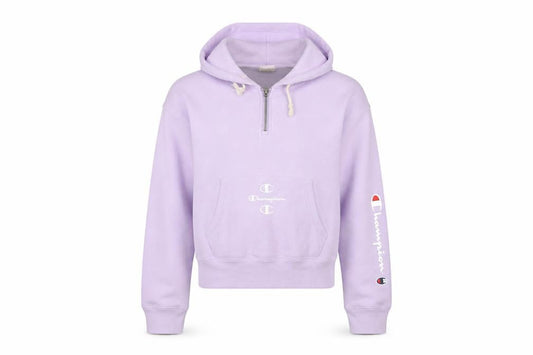 Womens UK Size S Champion Purple Pullover Hoodie