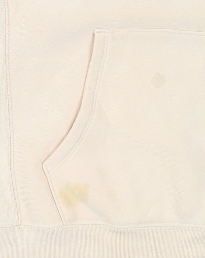 Champion Womens Beige Small Pullover Hoodie Embroidered Logo