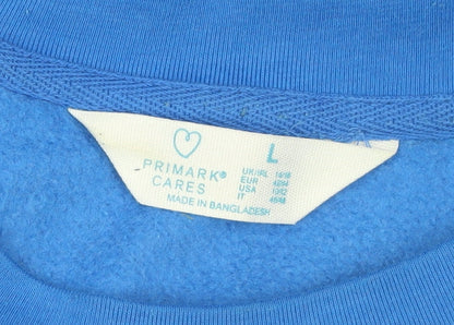 Primark Women’s Blue Missouri Graphic Sweatshirt L Raglan