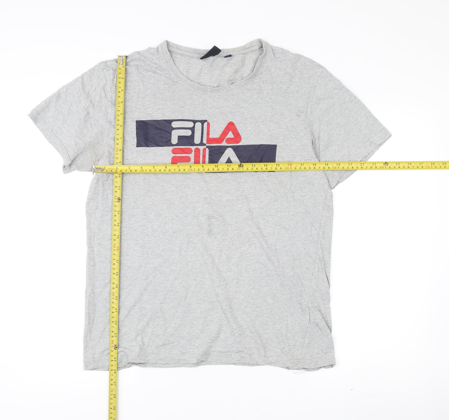 Mens UK Size L FILA Grey  T-Shirt