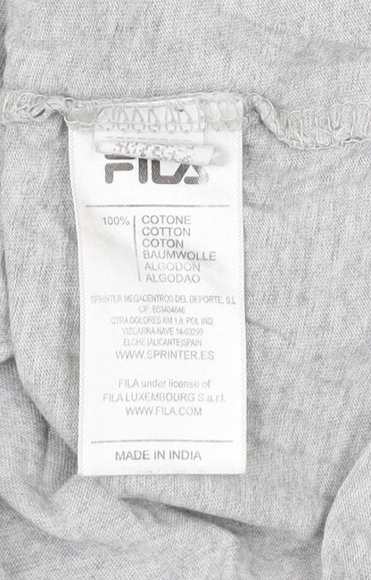 Mens UK Size L FILA Grey  T-Shirt