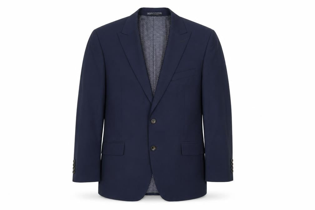 Mens UK Size 44 Marks and Spencer Regular Blue Suit Jacket