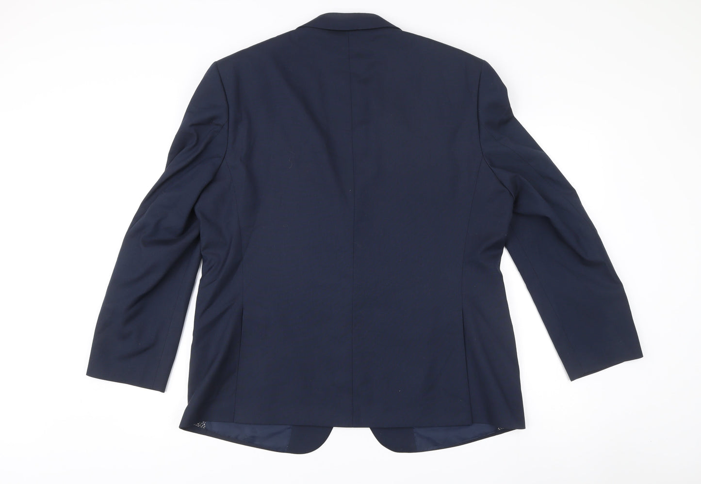 Mens UK Size 44 Marks and Spencer Regular Blue Suit Jacket