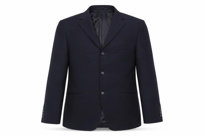 Mens UK Size 42 Charlton Gray Regular Blue Suit Jacket