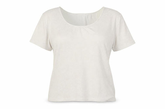 Womens UK Size 18 Marks and Spencer Ivory Basic T-Shirt