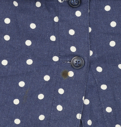 Marks and Spencer Women’s Blue Polka Dot A-Line Skirt Size 12