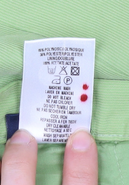 Alexon Womens Green Midi Pencil Skirt UK 16 Workwear Lined