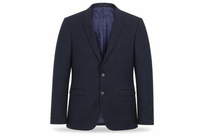 Next Men’s Blue 40L Suit Jacket Blazer Regular Fit Notch Lapel