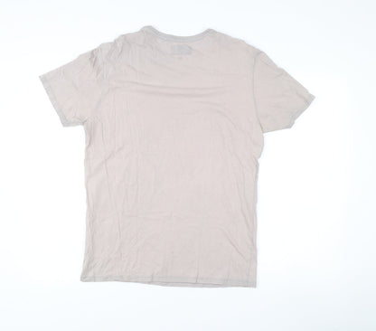 Mens UK Size M GUESS Beige  T-Shirt