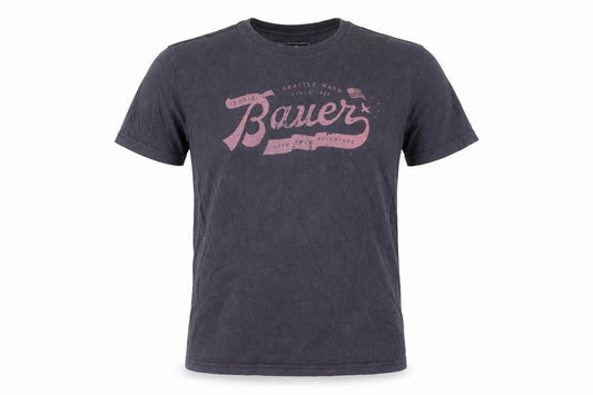 Eddie Bauer Mens Black Graphic Outdoor Cotton T-Shirt Size M