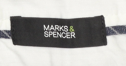 Womens UK Size 20 Marks and Spencer Regular Fit CasualTravelWorkwear Blue Trouse