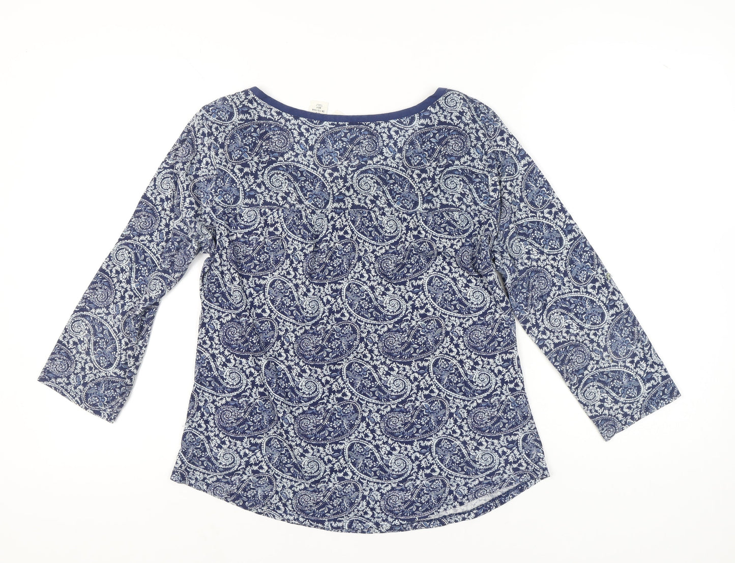 Womens UK Size L H&M Blue Tunic Blouse