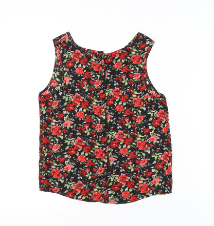 Womens UK Size 8 New Look Multicoloured Camisole Tank