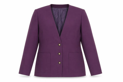 Womens UK Size 14 C&A Regular Purple Blazer