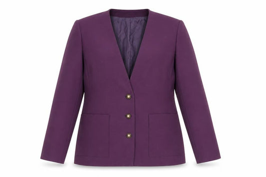 Womens UK Size 14 C&A Regular Purple Blazer
