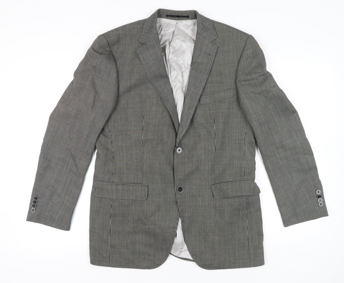 Mens UK Size 48 ROY ROBSON Regular Grey Suit Jacket