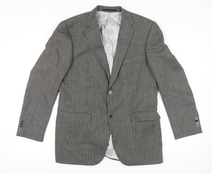 Mens UK Size 48 ROY ROBSON Regular Grey Suit Jacket