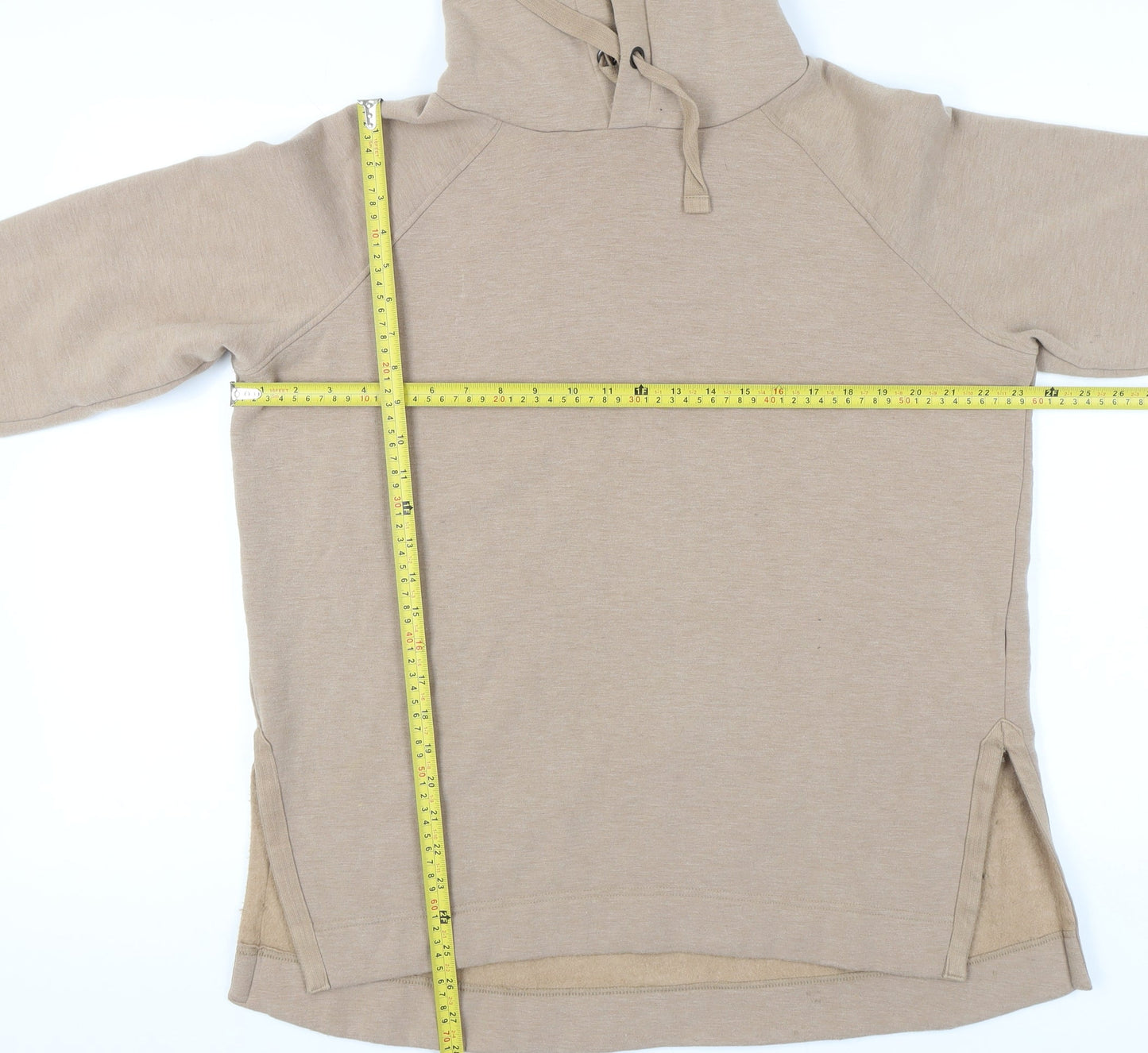 JACHS Girlfriend Unisex Beige Pullover Hoodie M Regular Fit Fleece