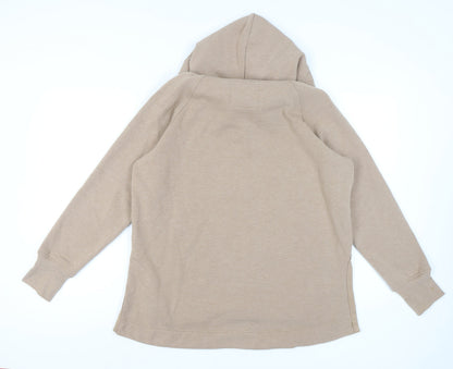 JACHS Girlfriend Unisex Beige Pullover Hoodie M Regular Fit Fleece
