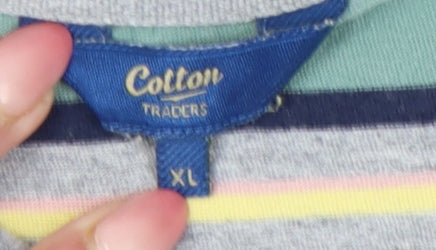 Mens UK Size XL Cotton Traders Multicoloured  T-Shirt