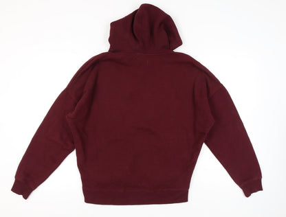 Primark Womens Red Hoodie Size 12 Amazing Graphic Pullover