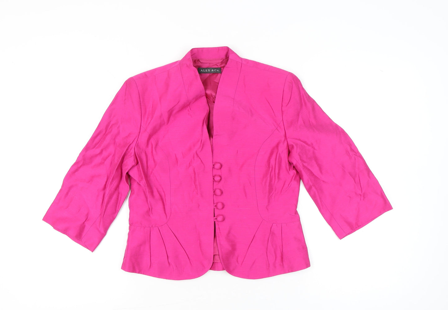 Womens UK Size 10 Alex & Co. Regular Pink Blazer