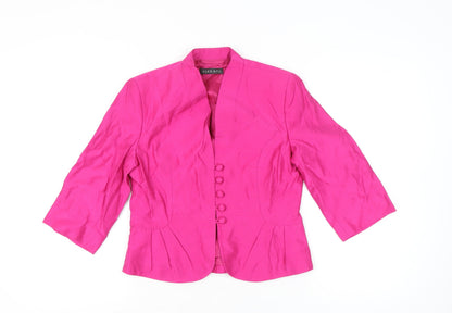Womens UK Size 10 Alex & Co. Regular Pink Blazer