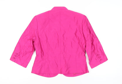 Womens UK Size 10 Alex & Co. Regular Pink Blazer