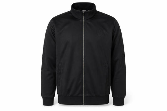 Mens UK Size M Kappa Black FootballGym & TrainingCasualRunning & Jogging Jacket