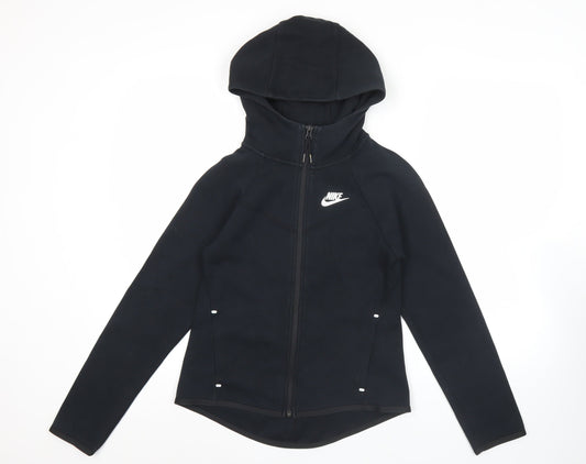 Nike Women’s Black XS Full Zip Hoodie Hooded Sweatshirt