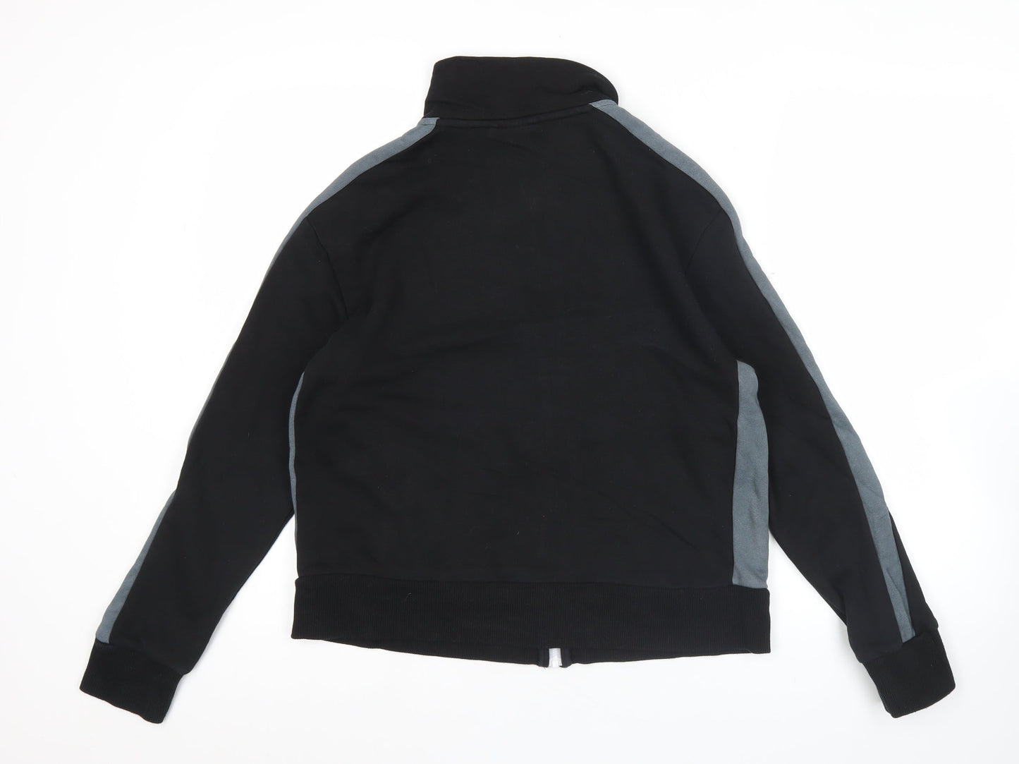 Puma Unisex Black XL Track Jacket Full Zip Fleece Sportswear