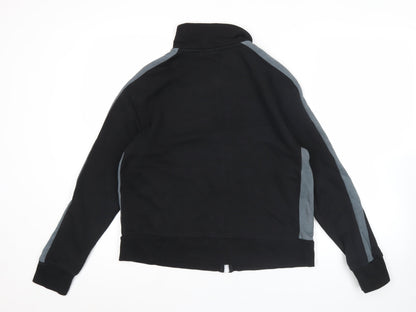 Puma Unisex Black XL Track Jacket Full Zip Fleece Sportswear